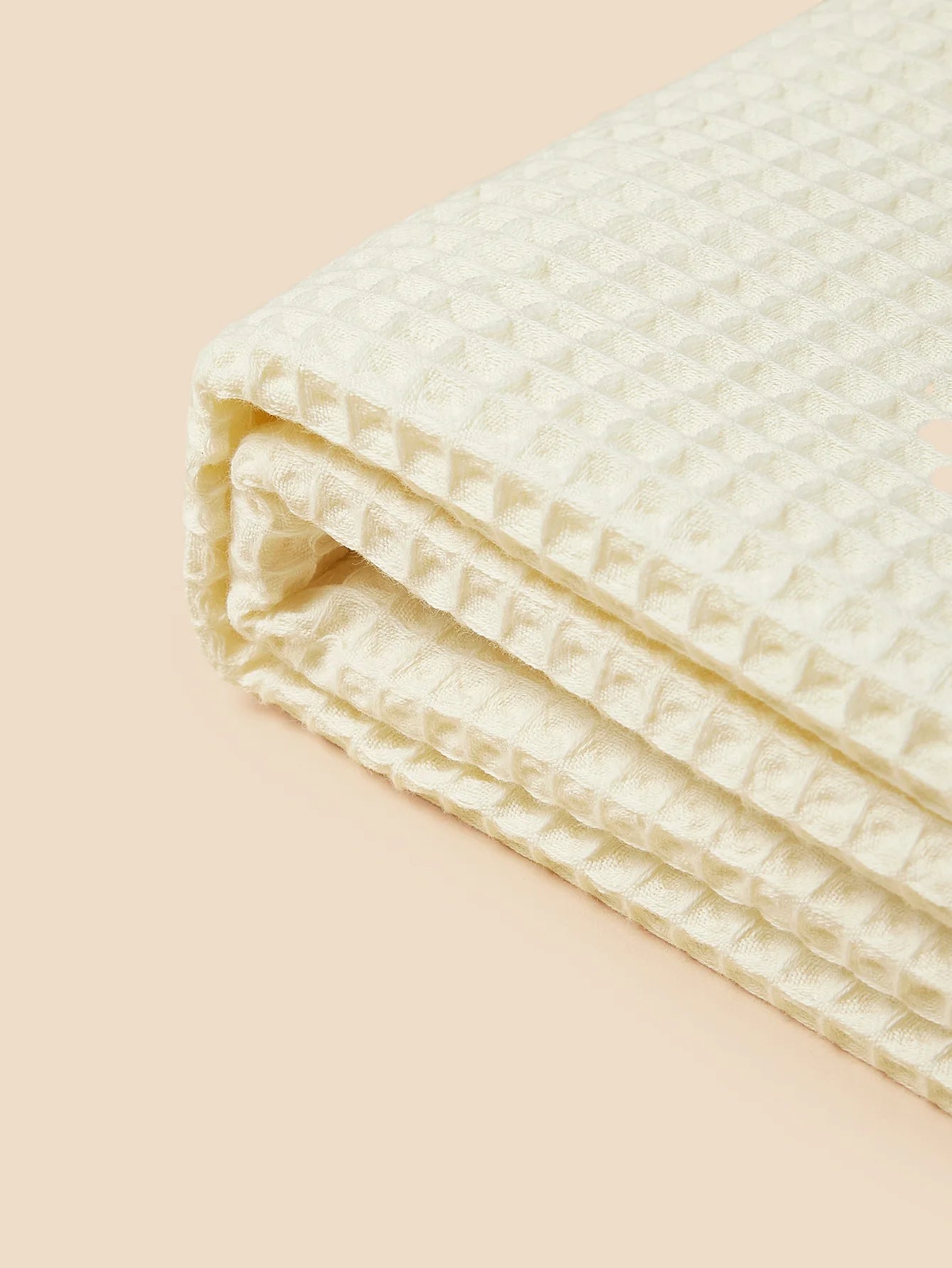 Soft Cotton Baby Waffle Blanket