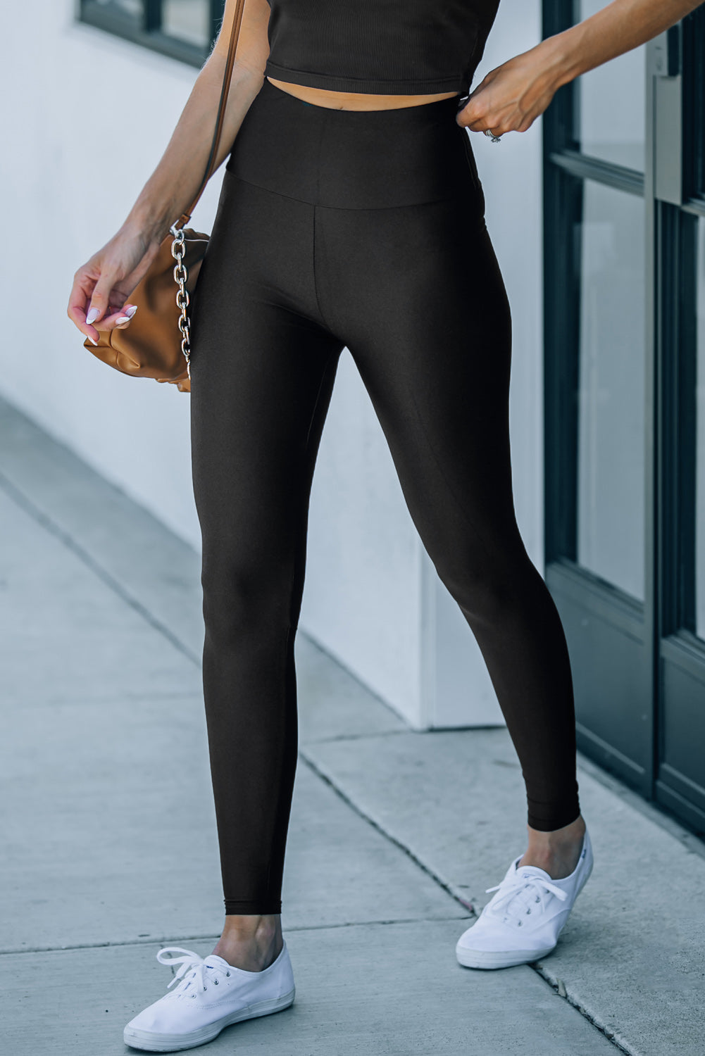 Kimberly High Rise Tight Leggings With Waist Cincher