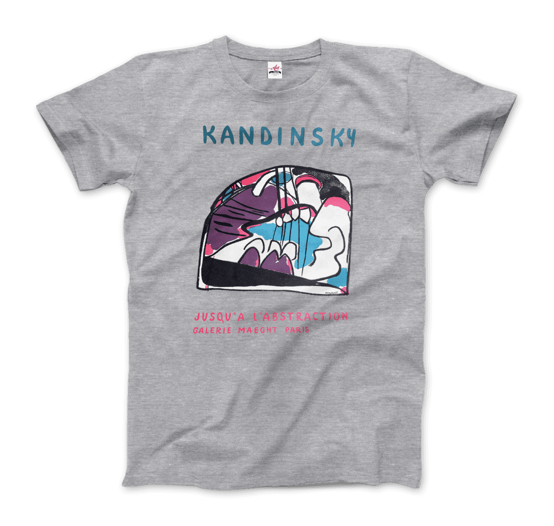 Wassily Kandinsky - Jusqu'a l'Abstraction 1960 Artwork T-Shirt