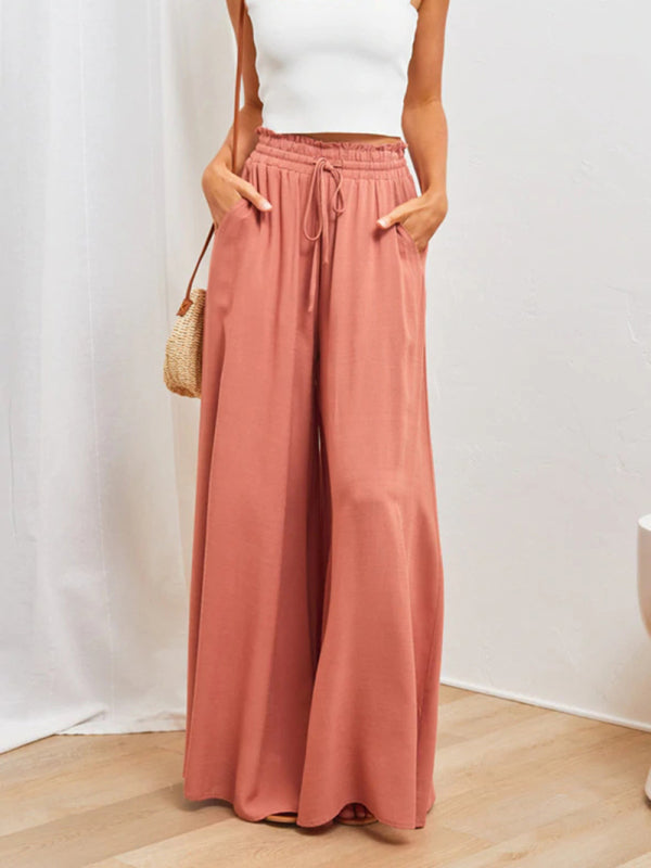 Casual wide-leg explosive style loose casual fashion trousers